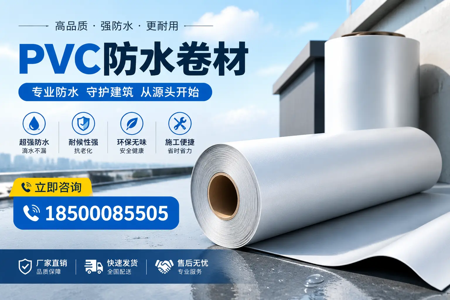 如何评估PVC防水卷材的性价比?盐城消费者必看